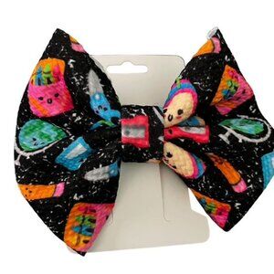 Back to School Cool New 5" Hair Bow